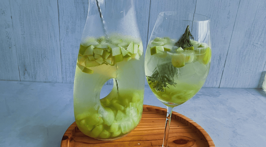 Sangría de frutos verdes