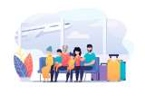 Guía para montarse en un avión con un bebé