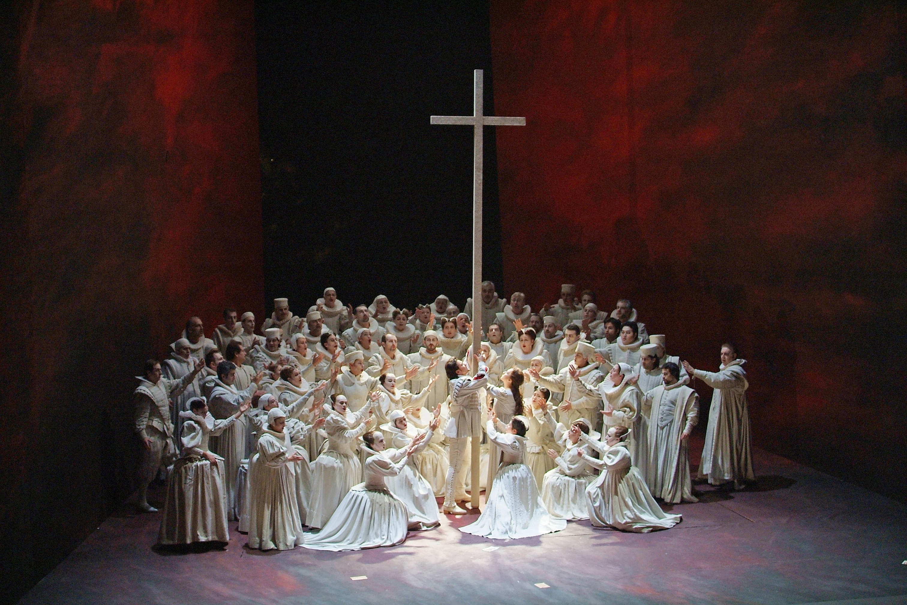 Montaje de la Ópera en Barcelona / Cortesía Sinfónica de Colombia.
