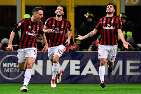 El Milan podrá jugar la Europe League gracias al TAS