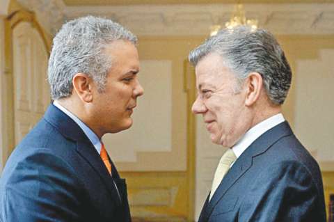 Así va el empalme entre gobiernos Santos y Duque
