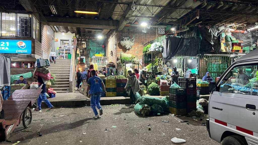 Plaza de mercado Corabastos.