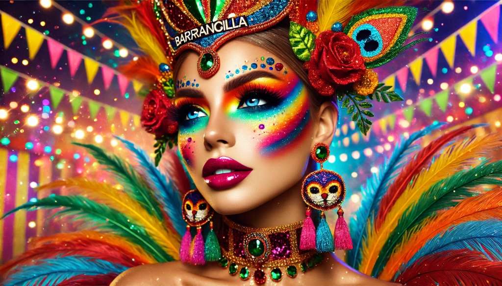 Maquillaje carnavalero