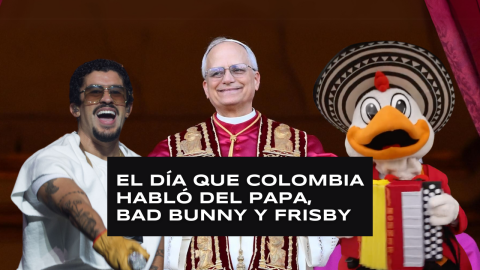 El día que Colombia habló del papa León XIV, Bad Bunny y Frisby