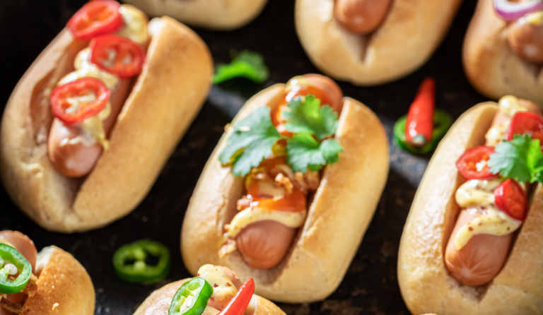 Esta es la receta para preparar mini perros calientes exprés