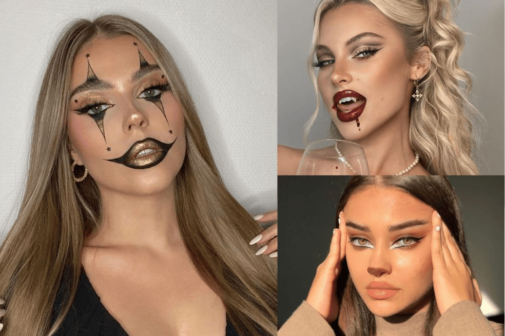 Maquillaje Halloween mujer sencillo, fácil y rápido