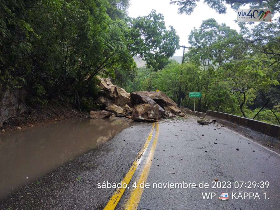 Vía Bogotá-Girardot, sector nariz del diablo