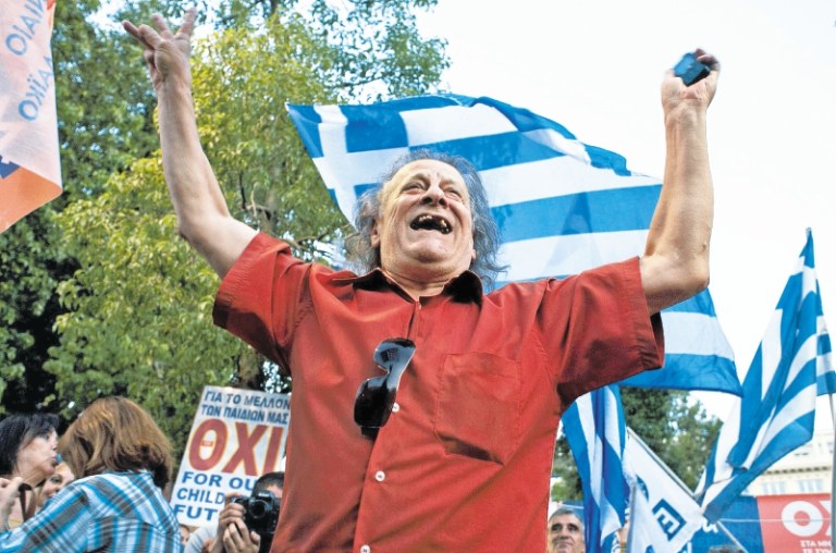 Grecia votó “no”