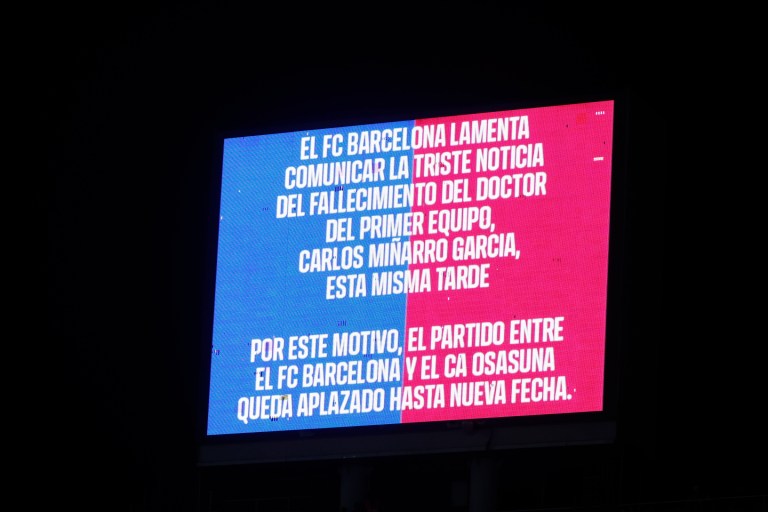 Barcelona se pronunció por muerte de miembro de su equipo: “Es muy doloroso”