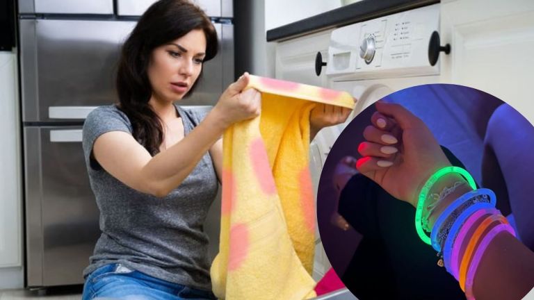 Truco para quitar las manchas de líquido fluorescente de la ropa y los zapatos