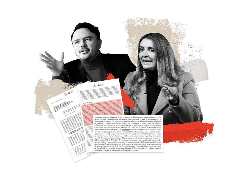 Ministra de Agricultura y el director de la ANT piden acelerar el trámite de la jurisdicción agraria.
