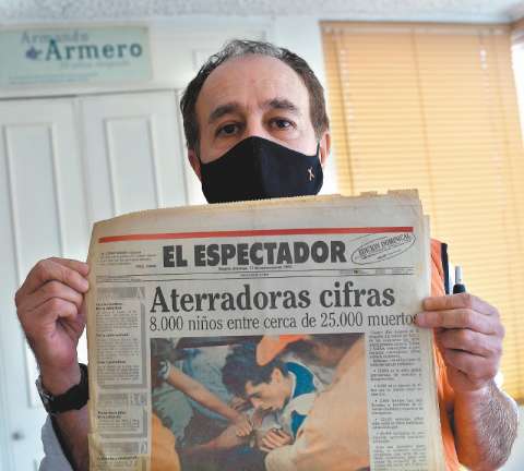 La imparable búsqueda de los niños de Armero, 35 años después