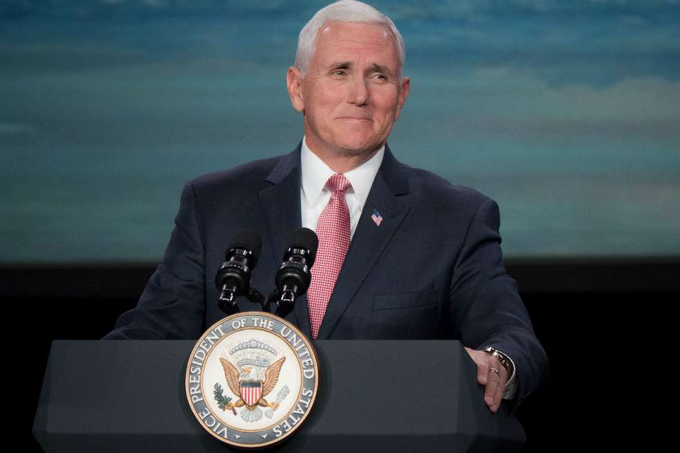 El Vicepresidente de EE.UU., Mike Pence. / Bloomberg News.