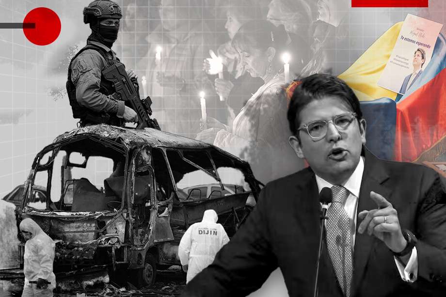 Atentado contra MIguel Uribe Turbay y la ola de violencia en el Valle y el Cauca.
