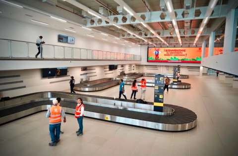 Aeropuerto Ernesto Cortissoz estrena sala de equipajes nacionales; habrá más inversiones