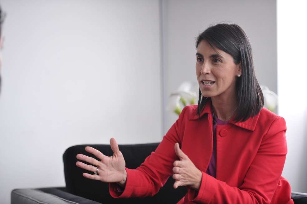 María Lara detalla cómo Latam ha tenido que trabajar en un cambio cultural interno para entender mejor las necesidades de sus clientes. / Mauricio Alvarado - El Espectador