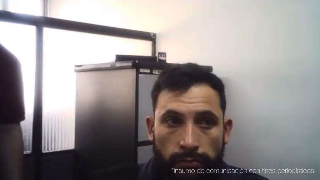 Andrés Felipe Castro, confeso feminicida de su expareja.