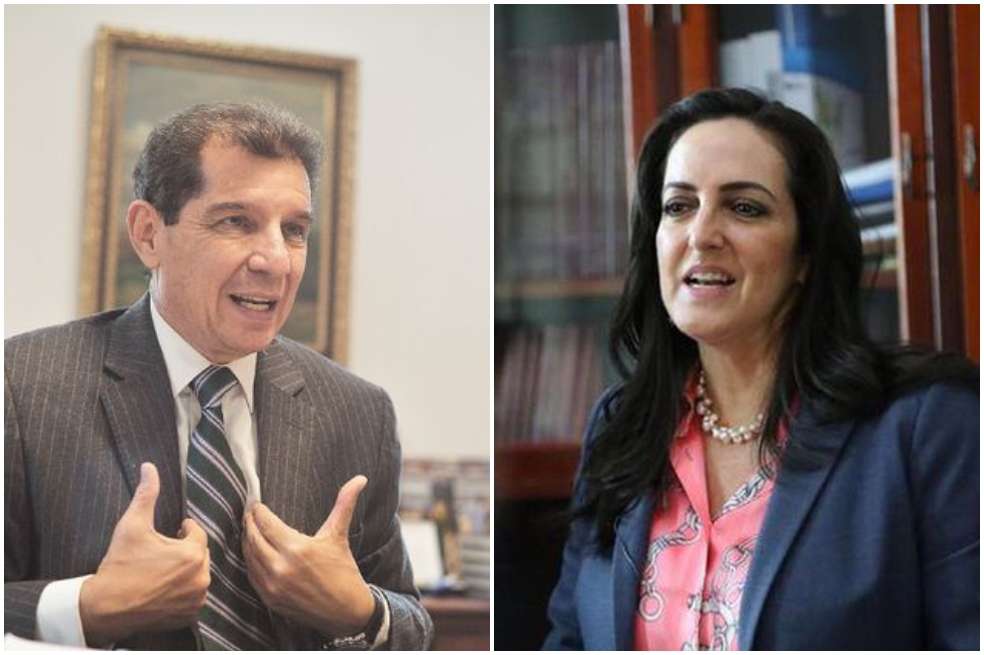 Mientras que Cabal tiene un proceso en la Corte, su esposo enfrenta acusaciones que han hecho condenados y exjefes paramilitares en la JEP.