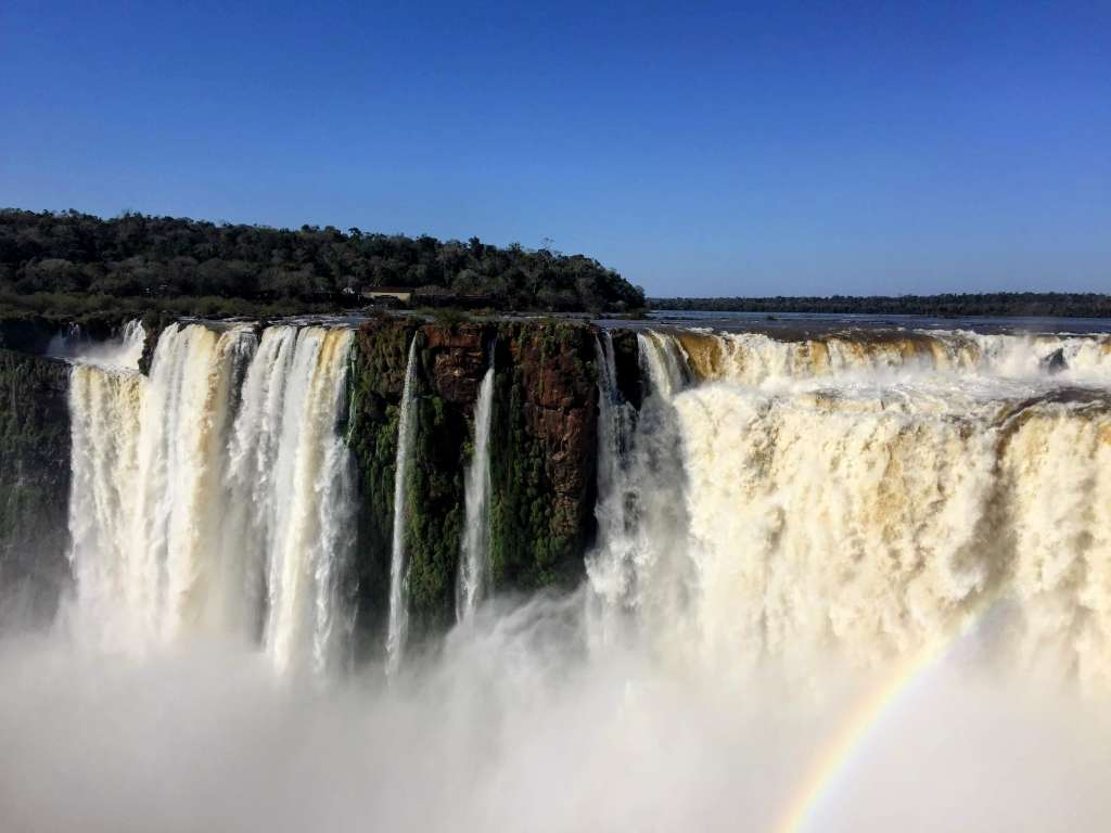 La Garganta del Diablo en las Cataratas de Iguazú.