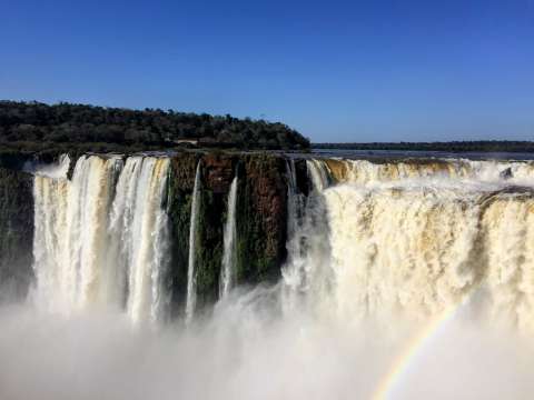 Cataratas de Iguazú: reabren circuito de la Garganta del Diablo