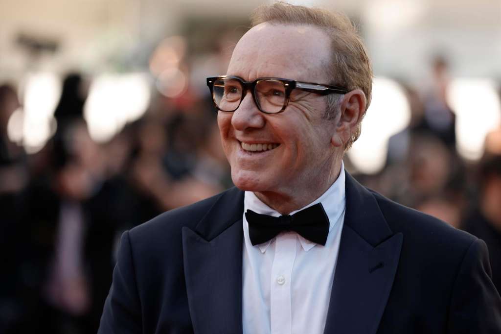 CANNES (France), 20/05/2026.- Kevin Spacey attends the premiere of 'La Bataille De Gaulle: L’age De Fer' (De Gaulle: Tilting Iron) during the 79th annual Cannes Film Festival, in Cannes, France, 20 May 2026. The film festival runs from 12 to 23 May 2026. (Cine, Francia) EFE/EPA/TERESA SUAREZ