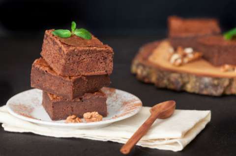 Receta del día: brownies con manjar blanco
