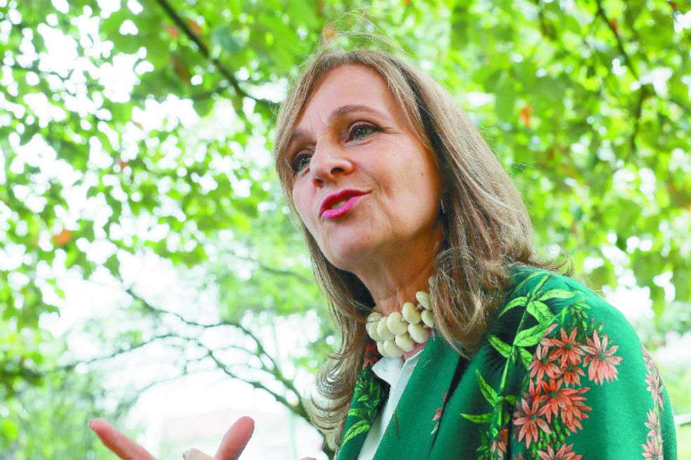 Ángela María Robledo decidió no aspirar más al Congreso. Meses después, se convirtió en la fórmula vicepresidencial de Gustavo Petro. / EFE