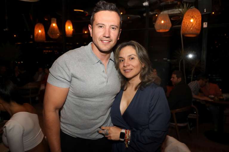 Gian Carlo Mendoza y Cristina Silgado