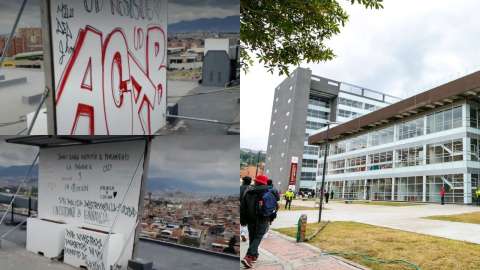Vandalizan Facultad Tecnológica Universidad Distrital tras su inauguración