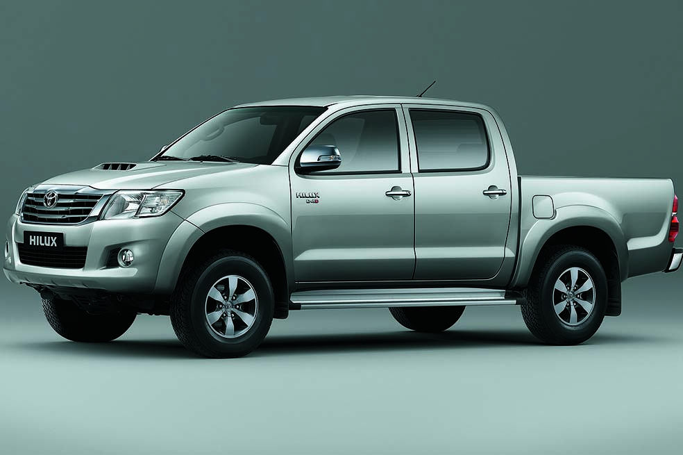 La Hilux, una de las ‘pickups’ más vendidas en el país.