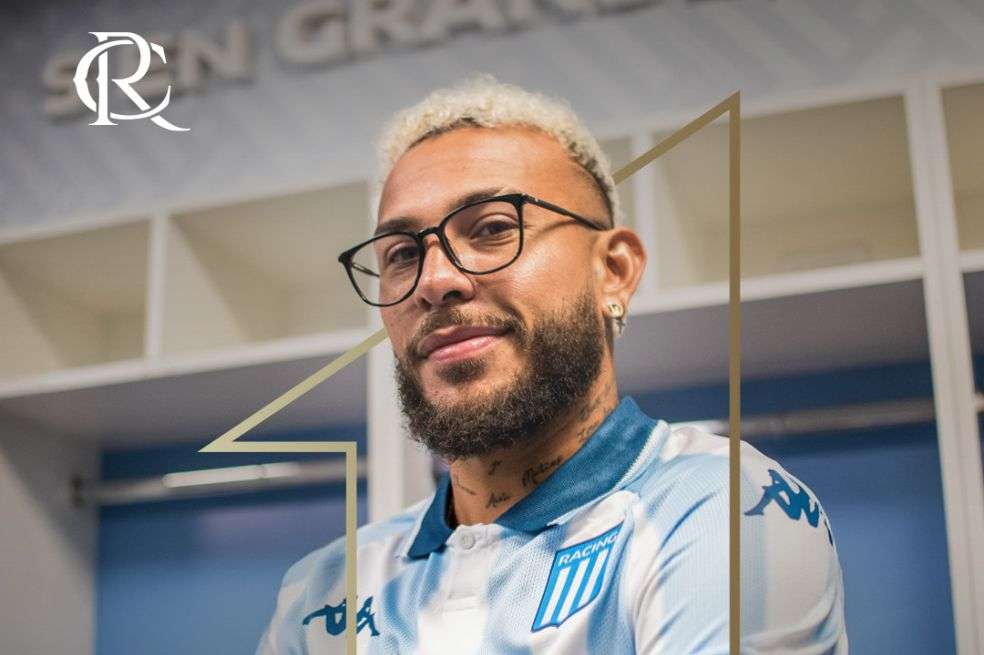Duván Vergara, nuevo jugador del Racing Club de Avellaneda.