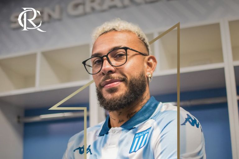 Duván Vergara fue presentado como nuevo jugador de Racing de Avellaneda