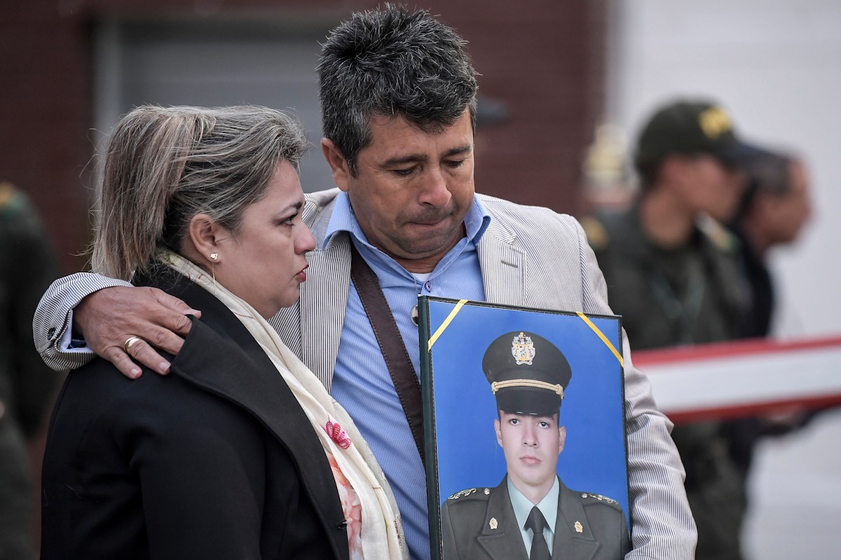 El ELN se atribuyó la autoría del ataque terrorista en la escuela de cadetes. / Mauricio Alvarado - El Espectador