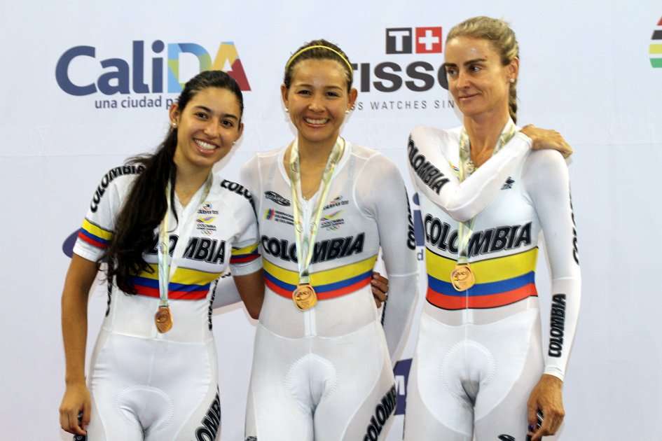 Lorena Vargas, Valentina Paniagua y María Luisa Calle.