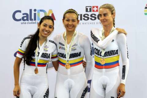Las damas de Colombia también se colgaron el oro