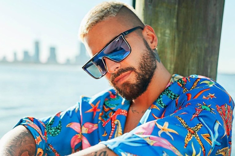 Fotos: sensual y extrovertido, así se ve Maluma como nueva imagen de Versace