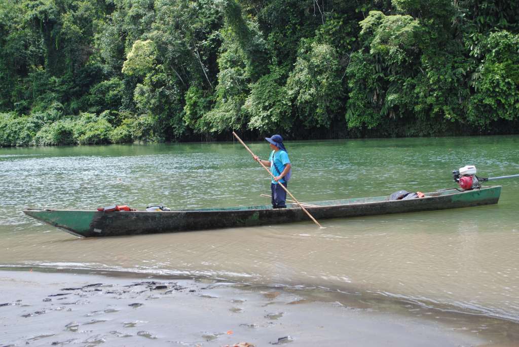 Pescadores del Amazonas.