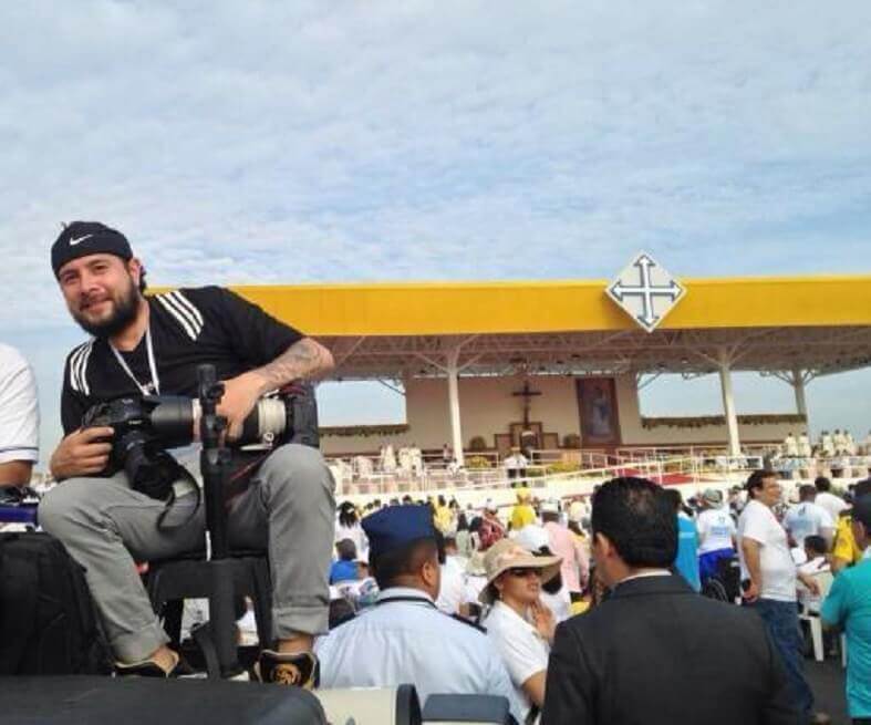 Leonardo Muñoz, fotógrafo colombiano detenido en Caracas. / Tomada de Facebook.