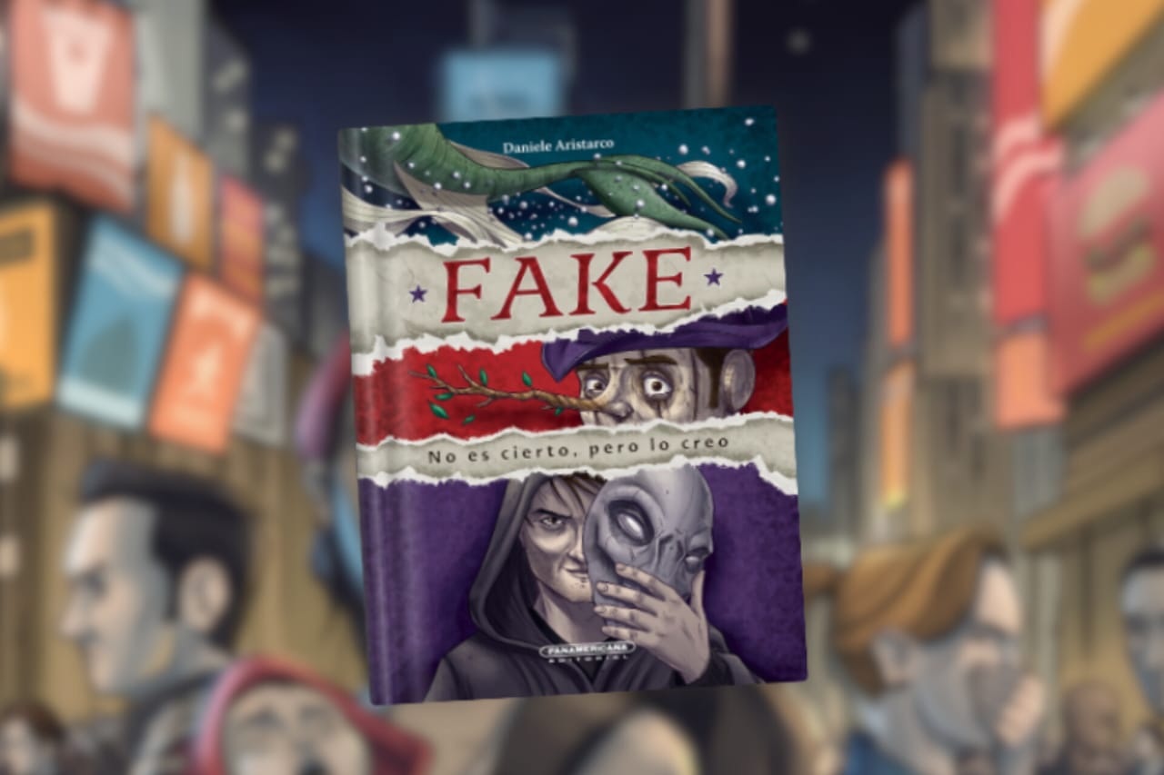 Portada del libro "Fake: no es cierto, pero lo creo".