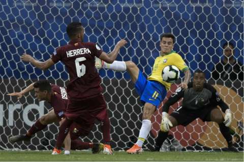 Brasil no pudo ganarle a Venezuela: igualaron 0-0