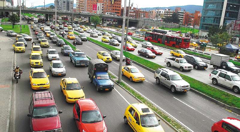Autopista Norte en Bogotá. / El Espectador.