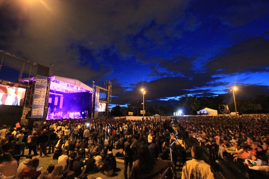Parque Simón Bolívar.