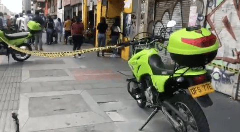 Un muerto deja balacera en el centro de Bogotá