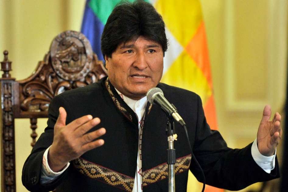 Evo Morales.