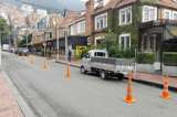 La estrategia para "mover" camiones estacionados en la Zona G de Bogotá