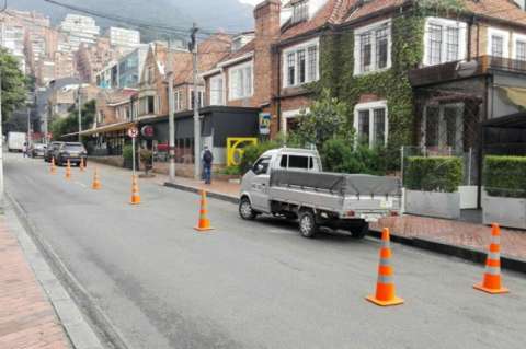 La estrategia para "mover" camiones estacionados en la Zona G de Bogotá