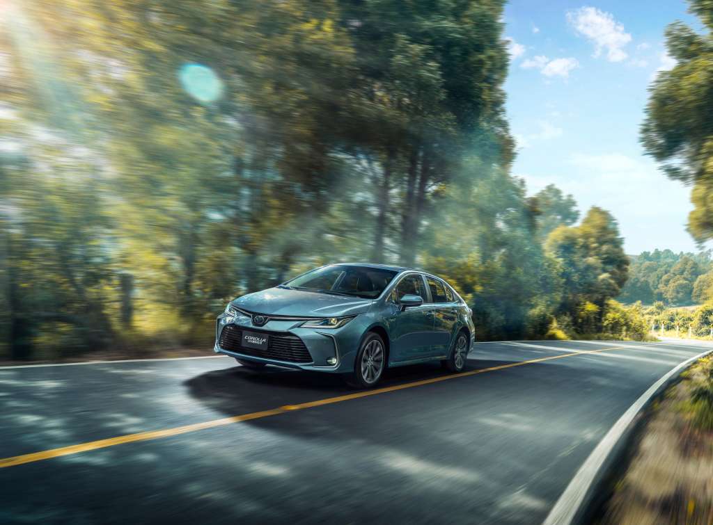 En 2020 se vendieron 1.909 unidades del Toyota Corolla híbrido en el país, un éxito en ventas.