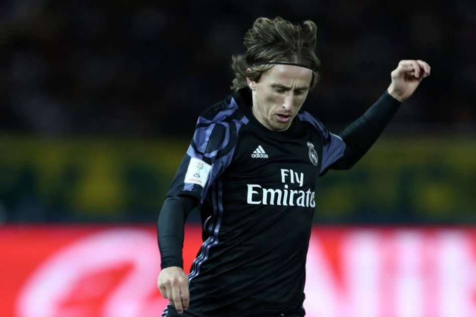Luka Modric, mediocampista del Real Madrid. Foto: AFP