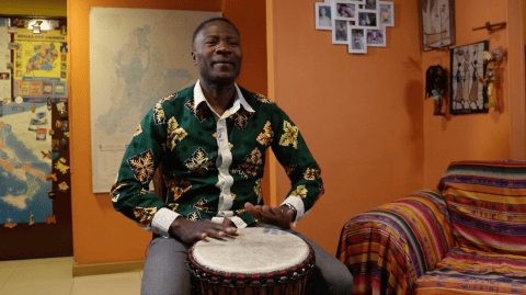 Jhon Mary, el profesor que conoció el amor en Italia y la tranquilidad en Colombia
