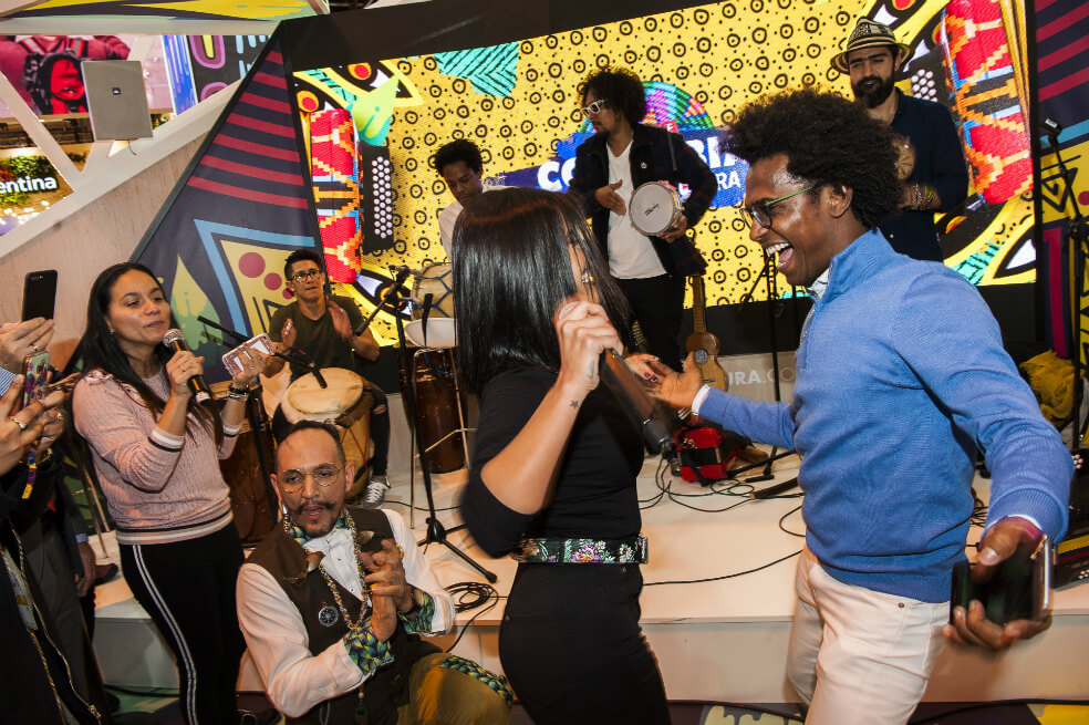 La campaña de turismo: Colombia, tierra de la Sabrosura, de ProColombia, se lanzó en Fitur 2018 / Cortesía